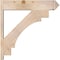 Ekena Millwork Merced Arts & Crafts Smooth Outlooker, Douglas Fir, 7 1/2"W x 34"D x 34"H OUT08X34X34MRC03SDF - alternate 2